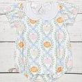 Baby Bow Pumpkin Print Bubble