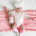Pink Bows Romper