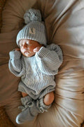 Knit Pom Beanie - Sky: NB / Sky